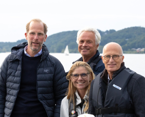 Lars Braun, Daniela Siepmann, Oliver Kosanke, Dr. Peter Tschentscher (v.l.n.r.)